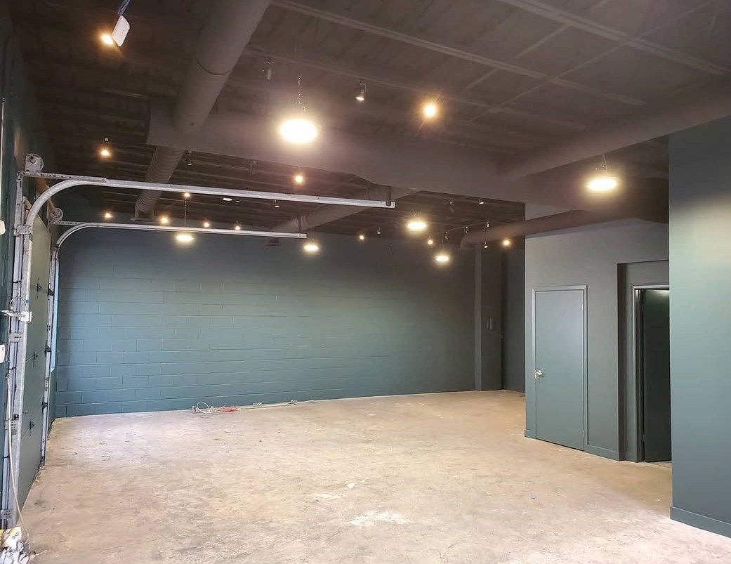 Before and after commercial studio